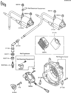 ZX600 Система зажигания
