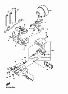 XVS950XR-A (ABS) テ-ルライト