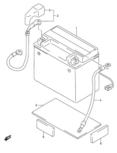 DR650 Аккумулятор
