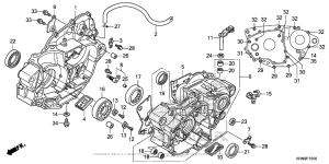  Картер двигателя
