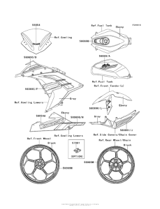 EX300 Decals (Ebony)(Adfa)(Ca,us)