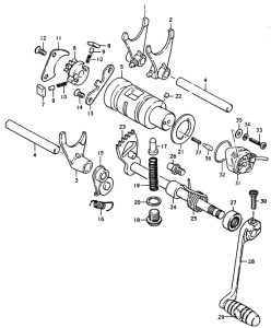 SP370 Переключение передач