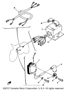 YZ400D Электрика