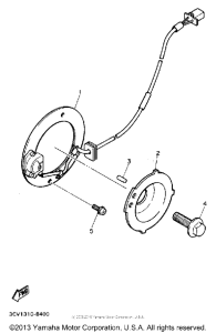 FJ1200DC Pick up coil governor