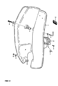 FR80 Щиток облицовочный