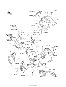 KLZ1000 Cowling (Upper)