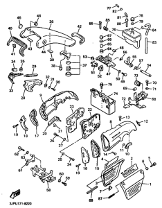 V-MAX12 Боковые обтекатели