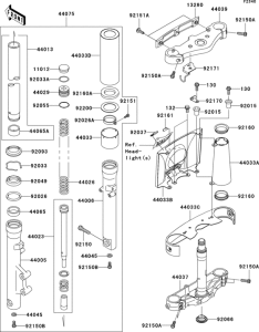 VN1500 Front fork(1 / 2)(n6f)