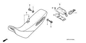 XR400R Пружина