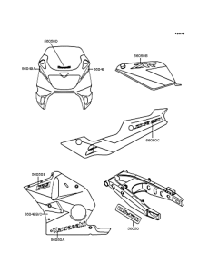 ZX250 Наклейки