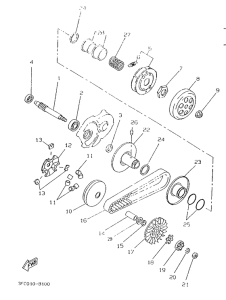 CW50 Сцепление