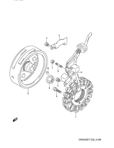 DR350 Зажигание