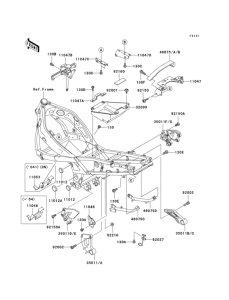 ZX600 Frame fittings(1 / 2)