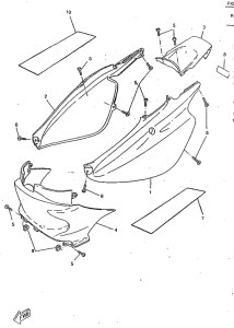 CW50RSP Боковые обтекатели