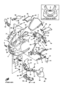 YZF600R Cowling comp