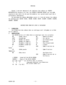 AE50 Catalog preface