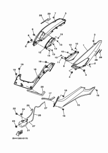 GPD150-A Боковые обтекатели