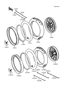 KX125 Колеса,покрышки