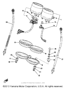 XT500C Приборы