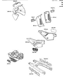 KL650 Наклейка