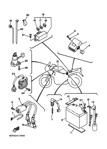 TDM850 Электрические детали