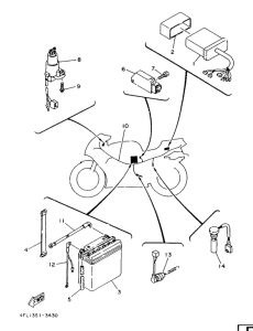 TZR125 Электрика 1