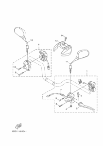 YW50FX Handle switch & lever