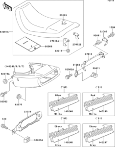  Seat(1 / 2)(ex500-a4 / a5)