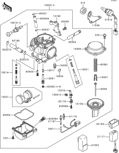 BJ250 Carburetor(1 / 2)
