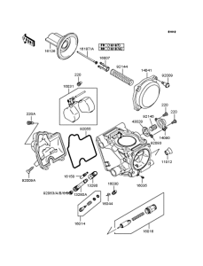 VN250 Карбюратор в разборе