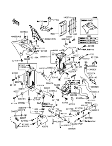 KLX250 Радиатор