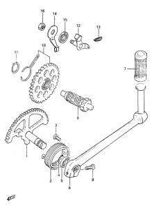 CL50 Ножной стартер