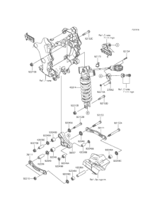 ZX1400 Suspension / Shock Absorber(FFFB)