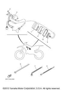 YZ125R Электрика