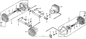 NX50 Задний фонарь