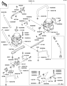 EX250 Carburetor(1 / 2)