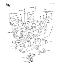 KZ440 Головка цилиндров