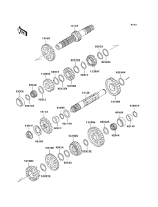 KL650 Трансмиссия