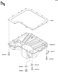 ZR1000 Маслянный поддон