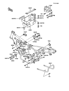 Z305 Рама ,крепежные детали