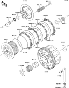 ZR1000 Сцепление