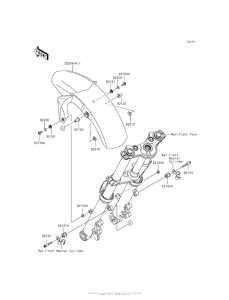 EX650 Крыло переднее