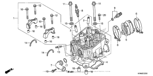  Головка цилиндров