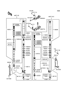  Передняя вилка