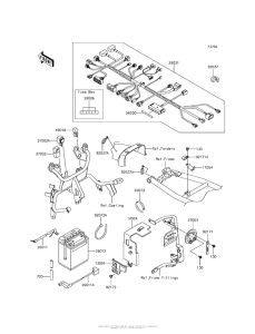 KL650 Электрика