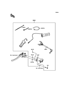 KLE650 Accessory(Grip Heater)