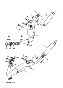 TZR250RSP ｴｷｿﾞｰｽﾄ