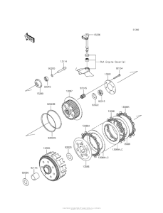 BR250 Сцепление