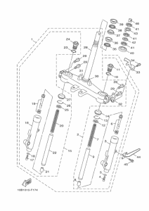 BX50N フロントフオーク
