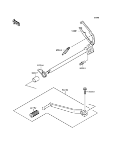 EL250 Механизм переключения передач